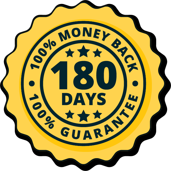 Glucotrus - 180- day money back guarantee