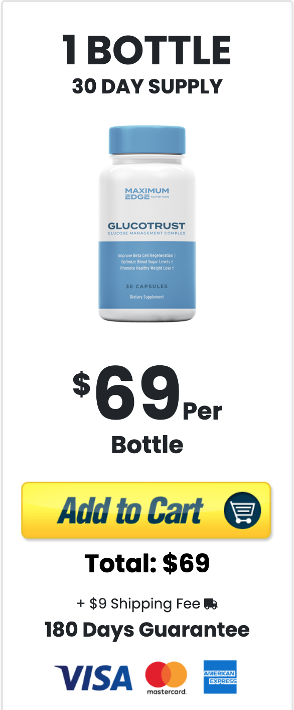 Glucotrus - 1 Bottle